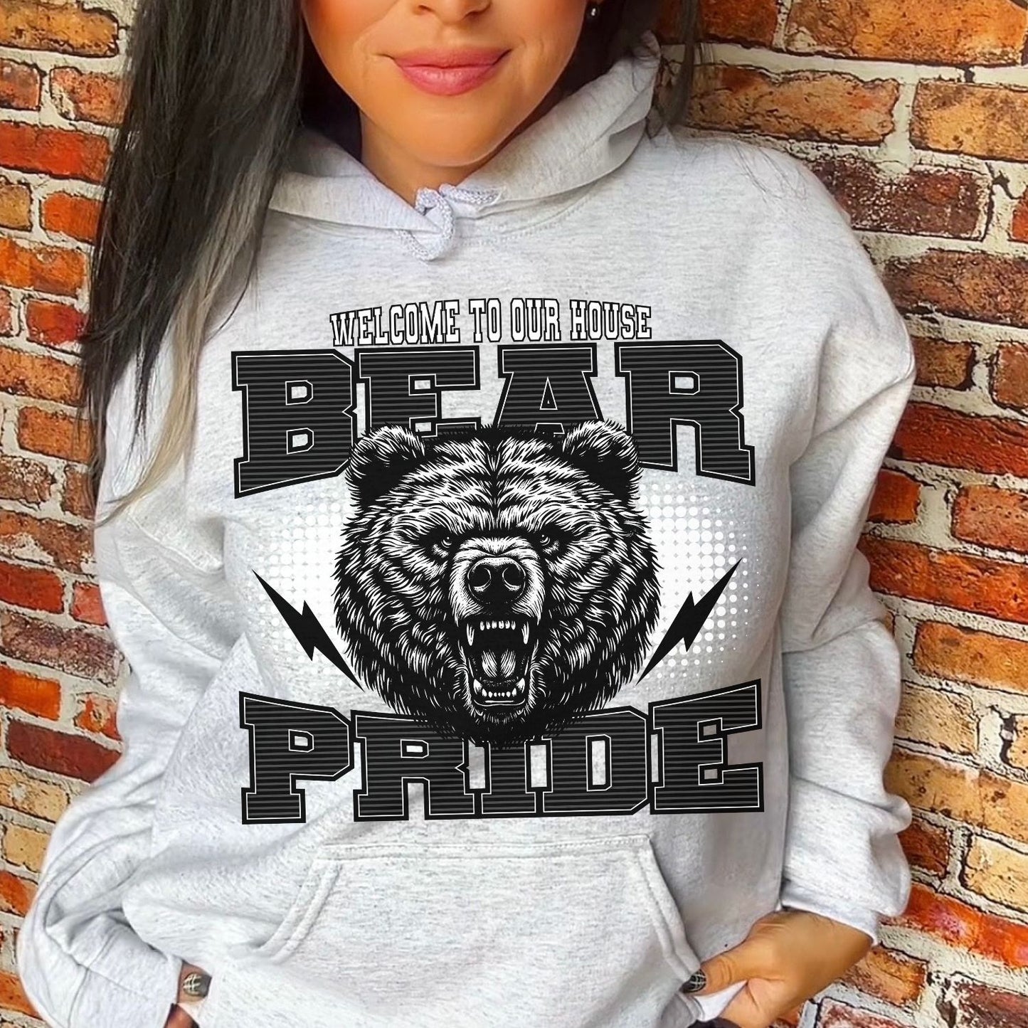 Bear Pride Sublimation or DTF Transfers