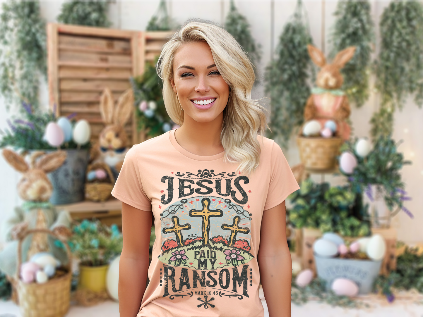 Jesus paid my ransom Sublimation or DTF Transfers