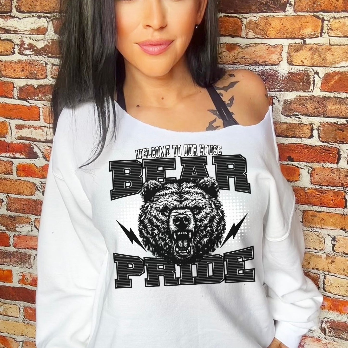 Bear Pride Sublimation or DTF Transfers