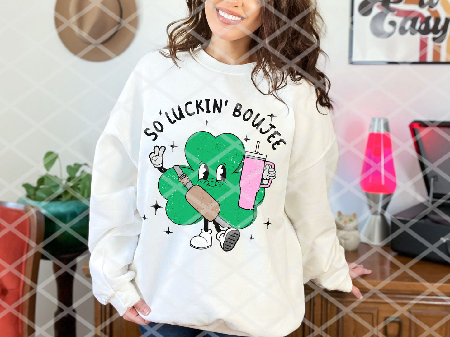 So Luckin Boujee DTF or Sublimation Transfer