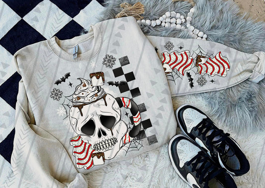 Christmas Skeleton Sublimation or DTF Transfers