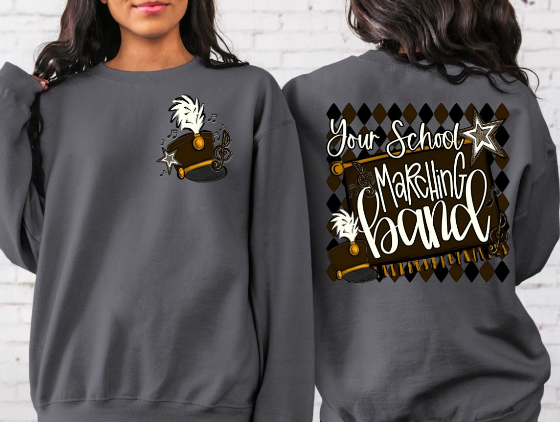 Custom Marching Band Sublimation or DTF Transfers