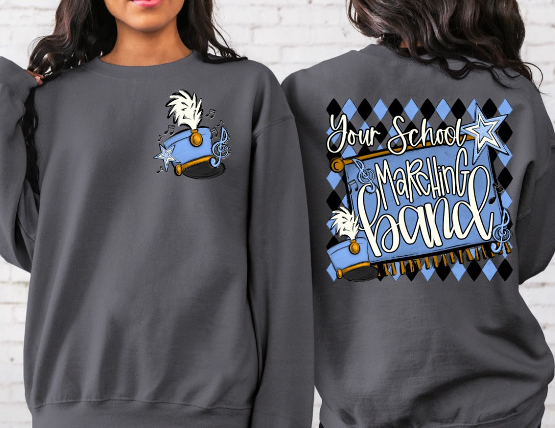 Custom Marching Band Sublimation or DTF Transfers