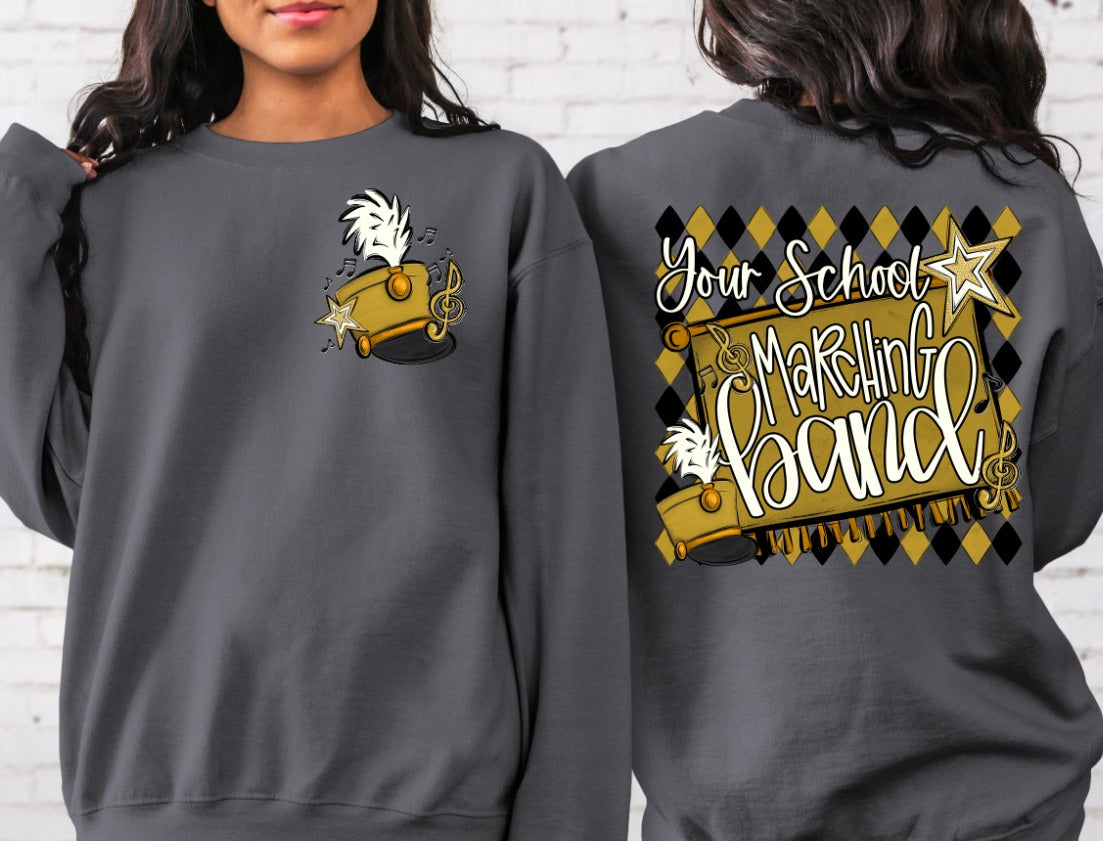 Custom Marching Band Sublimation or DTF Transfers