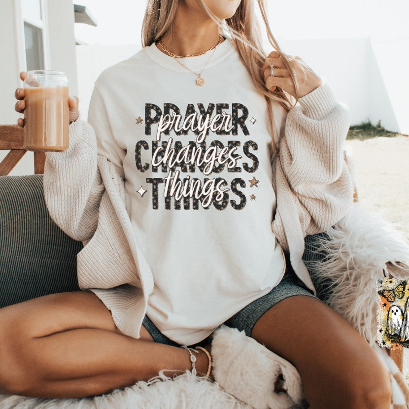 Thursday Drop - Prayer Changes Things DTF Transfers