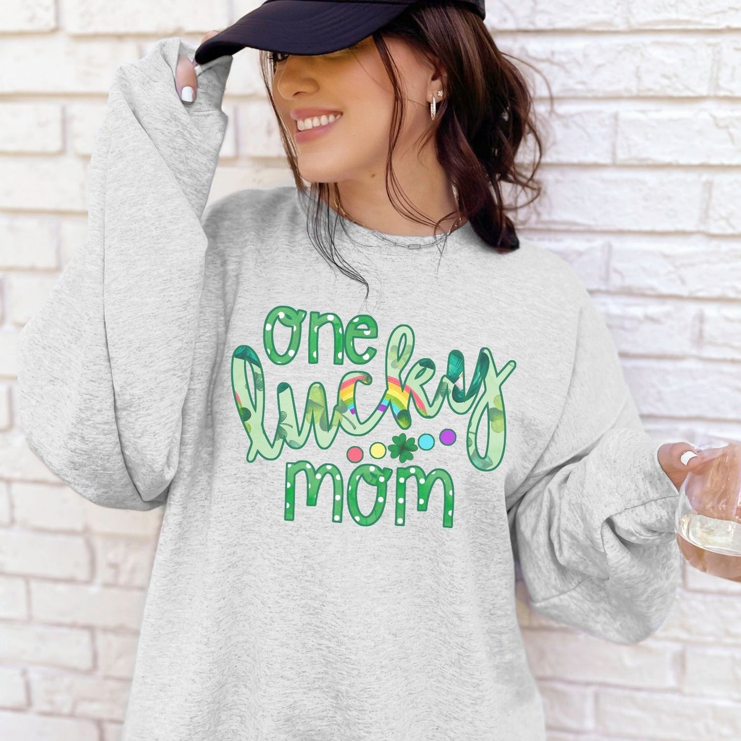One Lucky Mama, Custom Name, DTF or Sublimation Transfer
