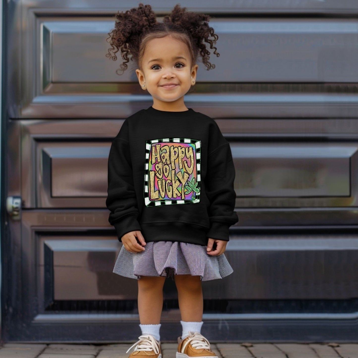 Happy Go Lucky DTF or Sublimation Transfer