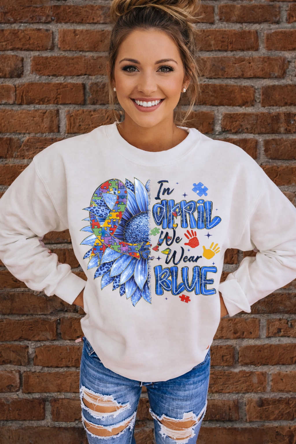 Tuesday Drops - In April Autism Awareness DTF Transfer
