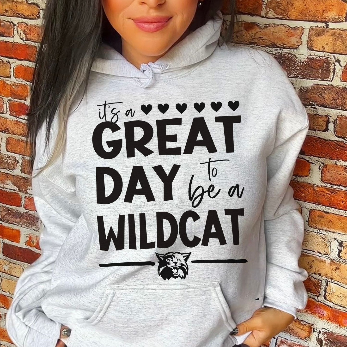 Great day to be a Wildcat Black School Spirit Sublimation or DTF Transfer