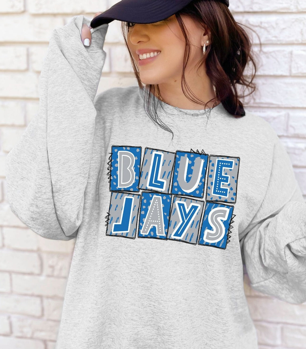 Bluejays School Spirit Sublimation or DTF Transfer