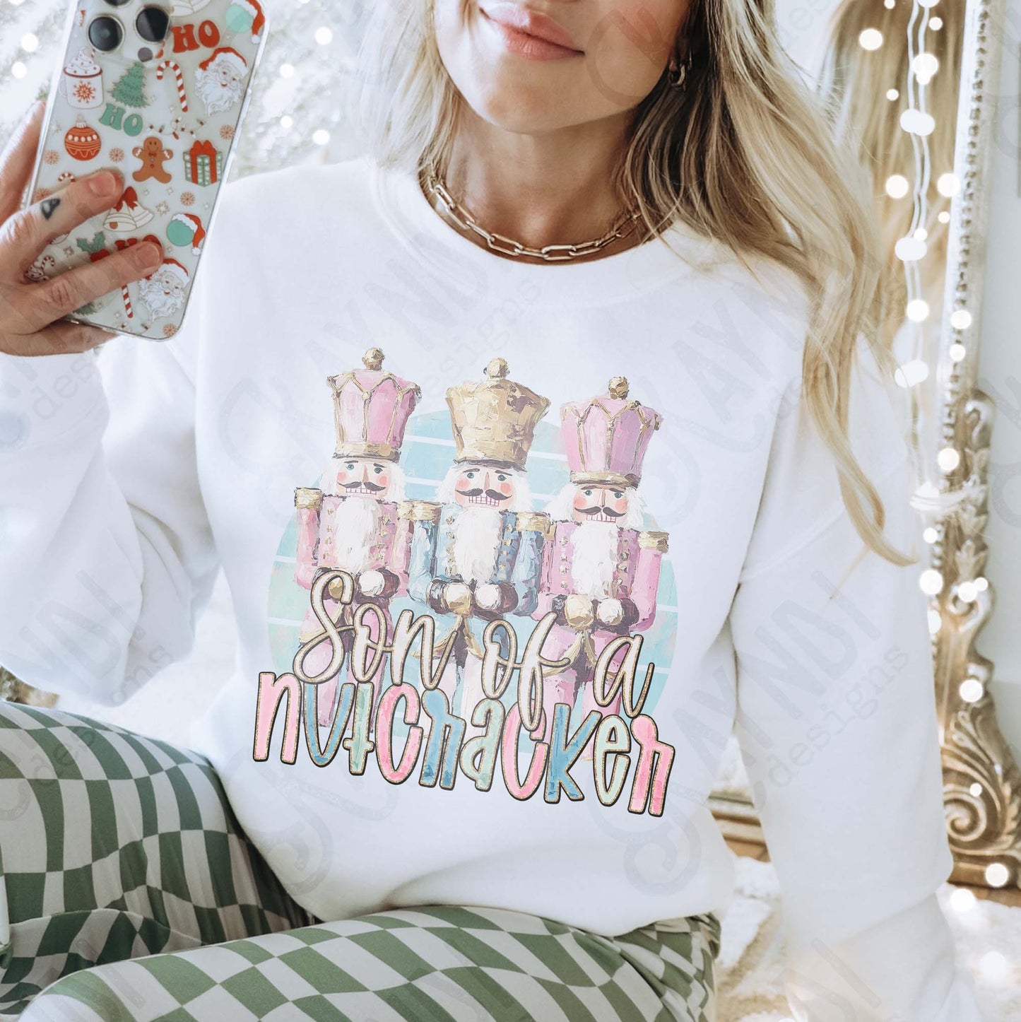 Son of a Nutcracker Christmas DTF Transfers