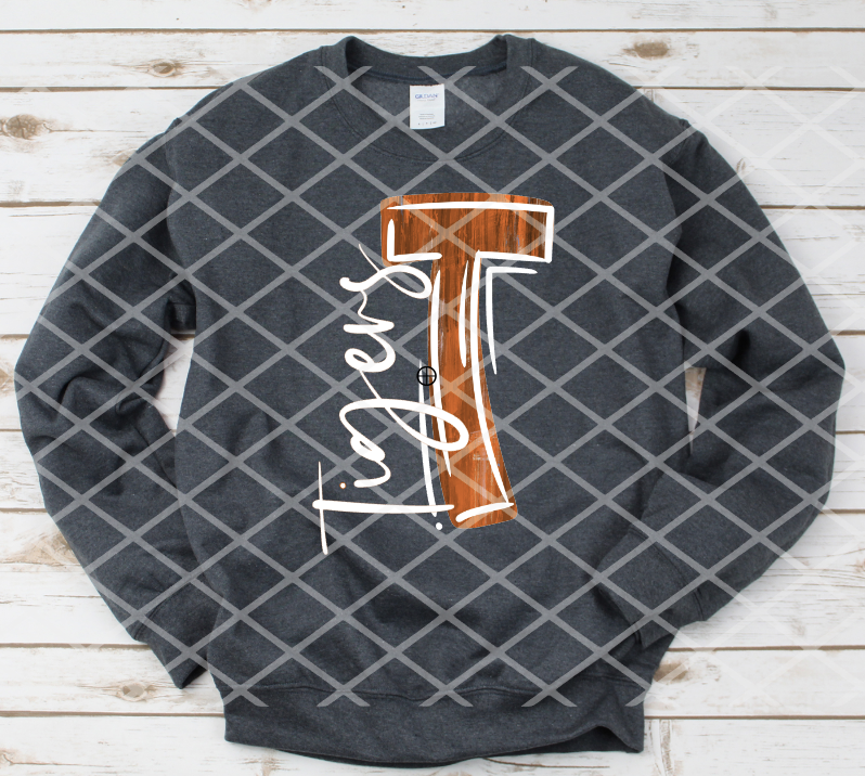 Custom Painted Letters (black) Minimum order of 5, Sublimation or DTF Transfer