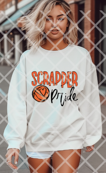 Scrapper Pride/Spirit Any Sport Custom Sublimation or DTF Transfer.