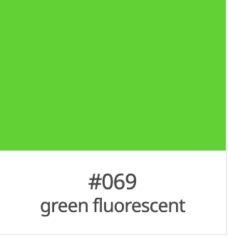 Oracal 651 Green Fluorescent