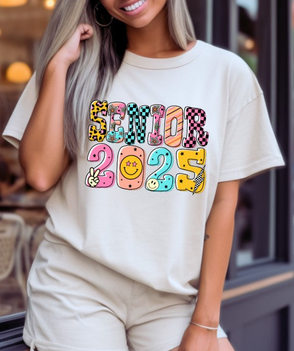 Senior 2025 Sublimation or DTF Transfer