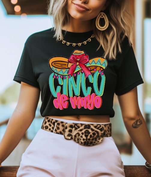 Cinco De Mayo Sublimation or DTF Transfers
