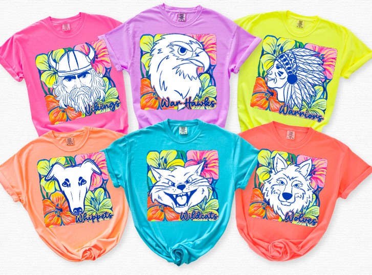 Pastel Warriors Sublimation or DTF Transfers