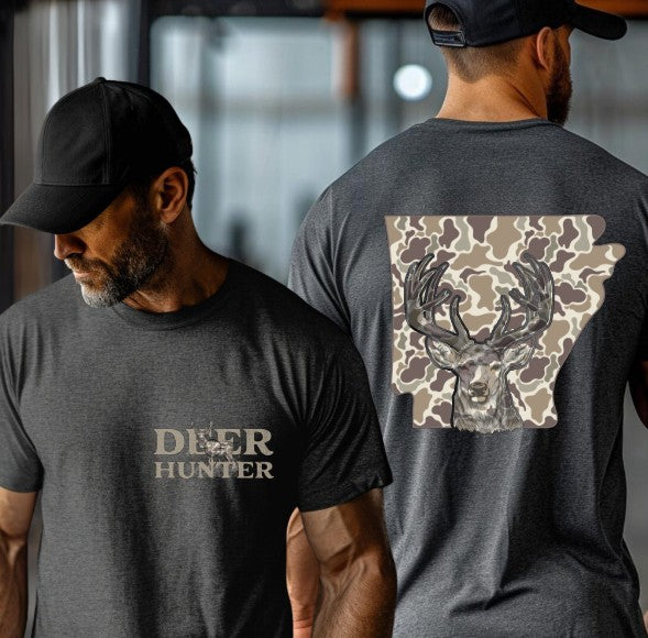 Arkansas Deer Camo with Pocket, Sublimation or DTF Transfer