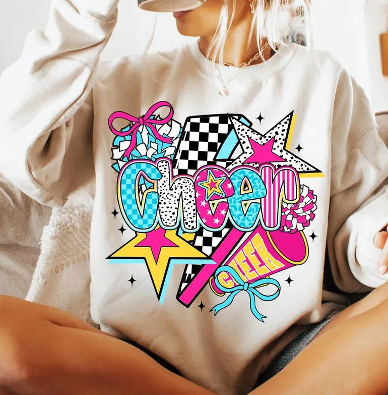 Cheer Sublimation or DTF Transfers