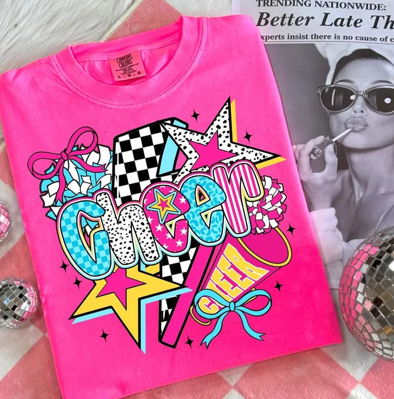 Cheer Sublimation or DTF Transfers
