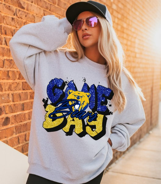 Custom School Mascot Spirit DTF Transfer, Ready to Press