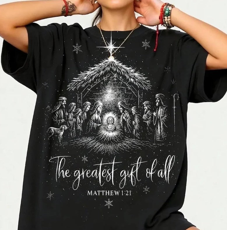 Vintage Nativity DTF Transfers