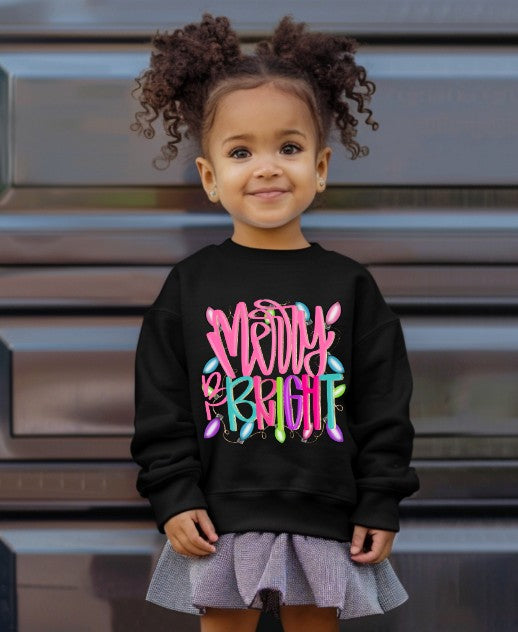 Merry and Bright, Christmas DTF Transfers