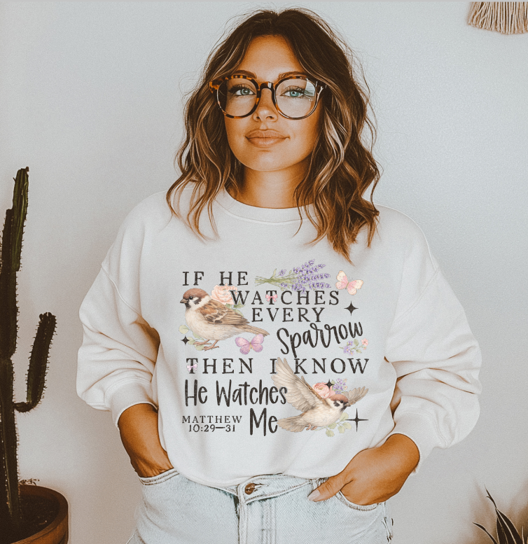 Tuesday Drops - He Watches Me DTF Transfer