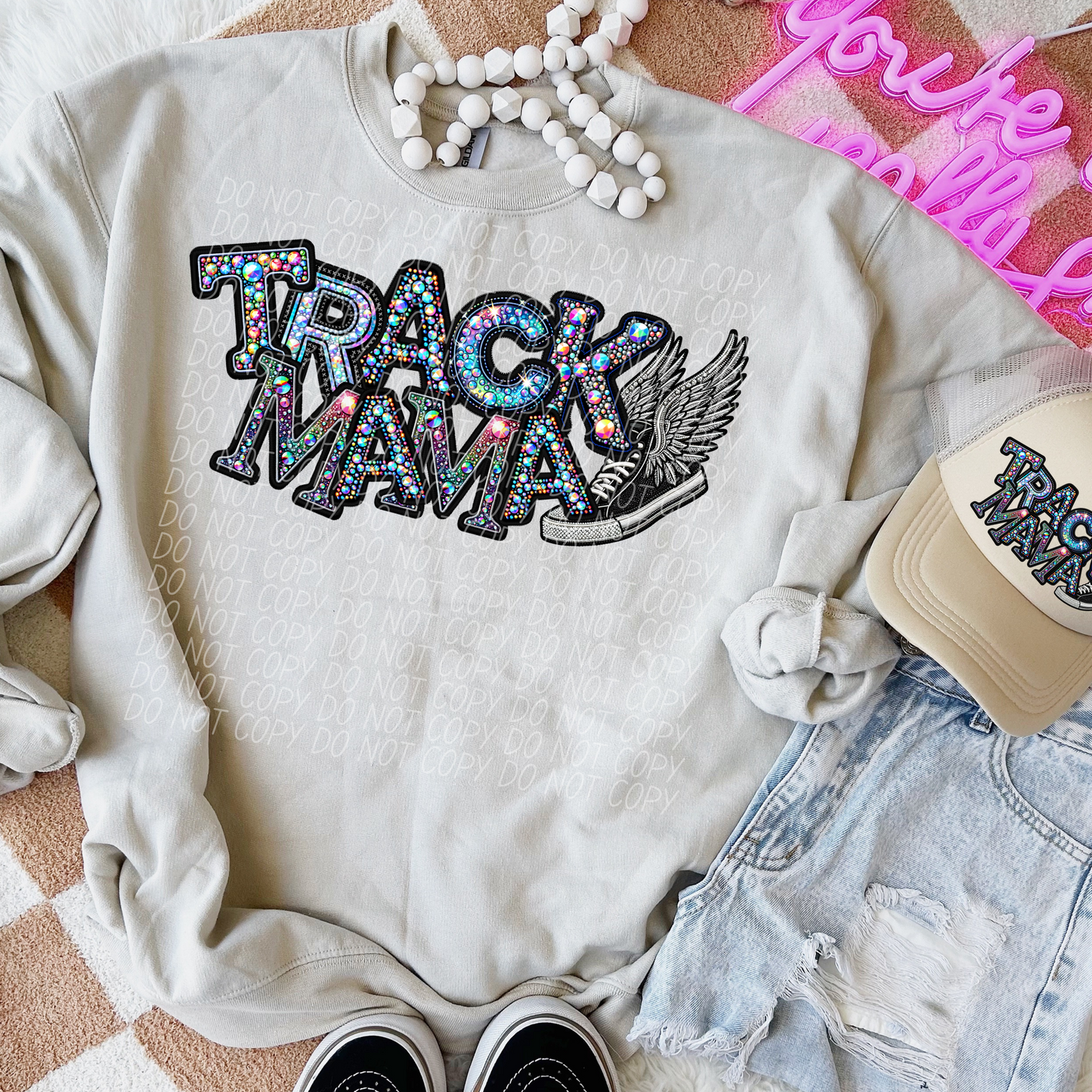Track Mama Sublimation or DTF Transfers