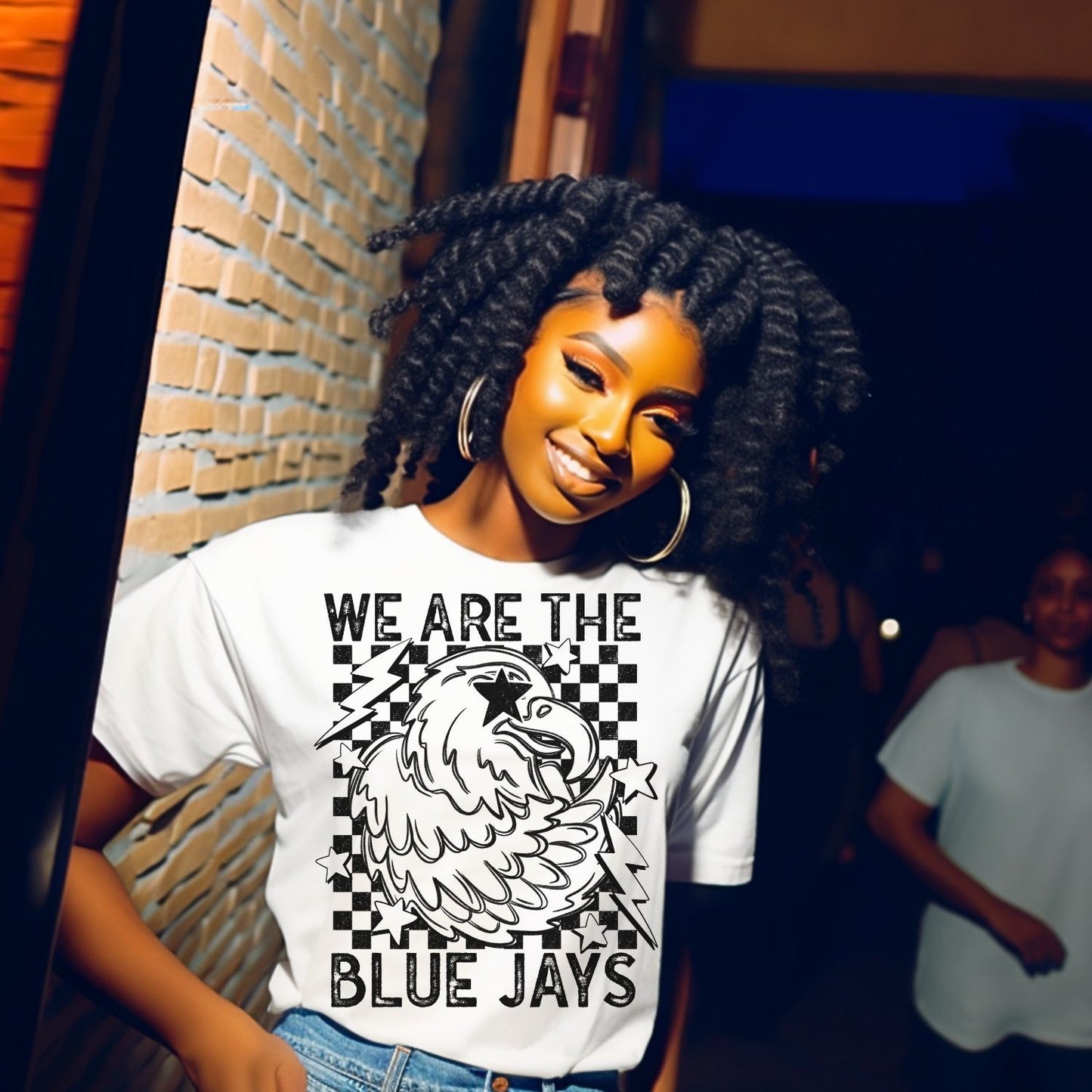 Bluejays School Spirit Sublimation or DTF Transfer