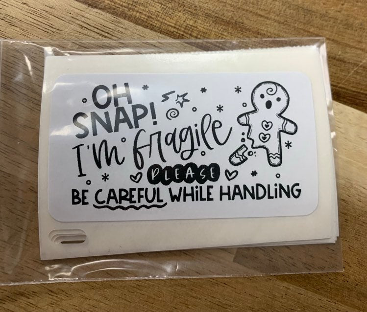 Fragile Stickers
