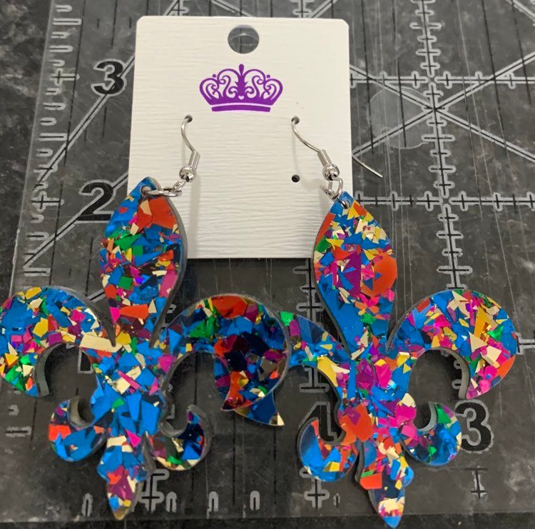Mardi Gra Earrings - Package Fillers