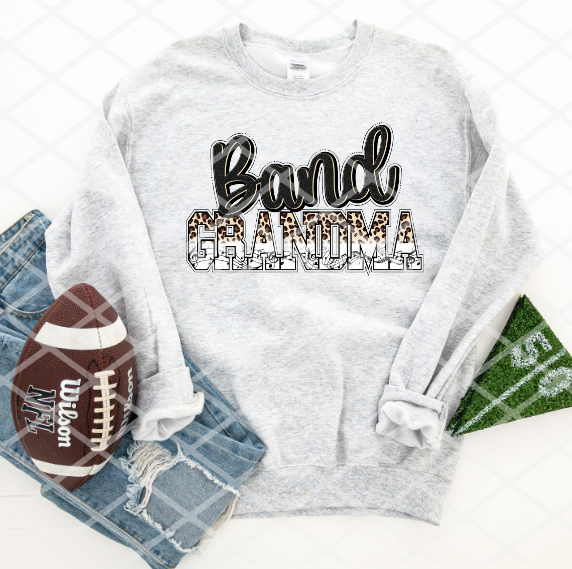 Band Grandma- you pick the color - Sublimation or HTV Transfer