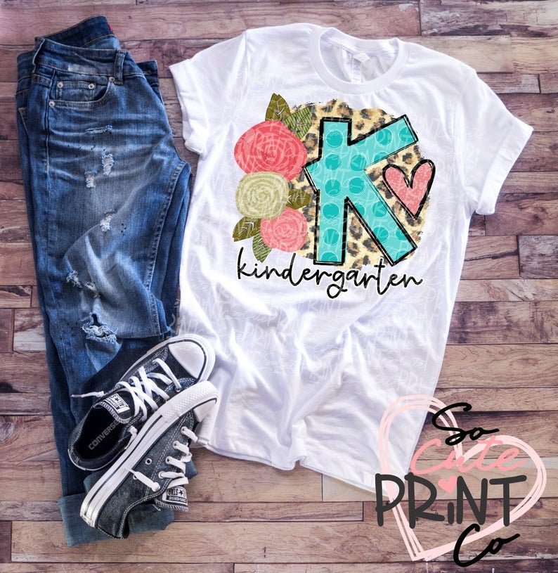 PreK, Kindergarten, 1st Grade, 2nd Grade, 3rd Grade, 4th Grade Sublimation Transfers