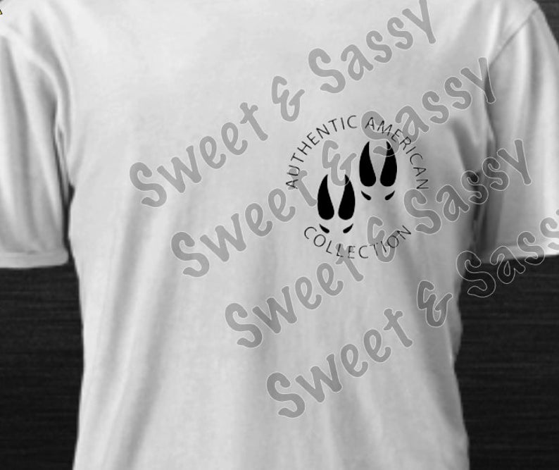 Authentic American Collection, Deer, Deer hunting, Front Chest and back design, Sublimation Transfer