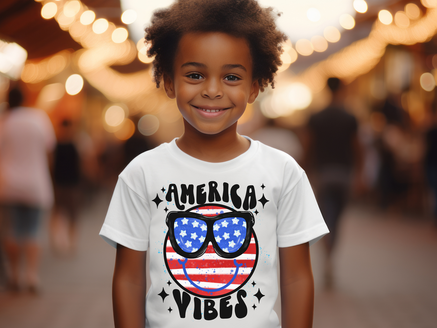 America Vibes, Ready to Press DTF Transfer