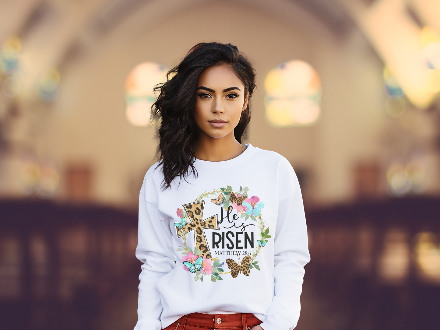 He is Risen Sublimation or DTF Transfers