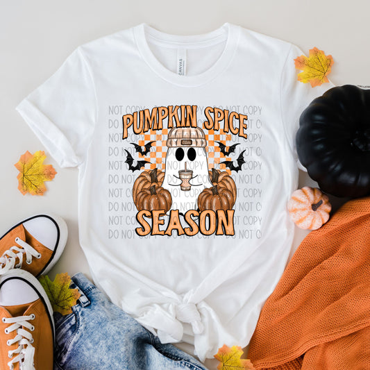 Pumpkin Spice Season Sublimation or DTF Transfers