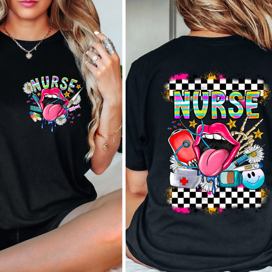 Nurse with Pocket Ready to Press DTF Transfer