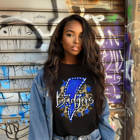 Badger Bolt, Sublimation or DTF Transfer