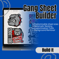 DTF Gang Sheet Online Builder - Use our online builder with our images and your own images