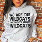 Mighty Wildcat School Spirit Sublimation or DTF Transfer