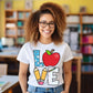 Teacher Love, Ready to Press DTF Transfer