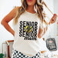 Senior Tennis Mom, Ready to Press Sublimation or DTF Transfer