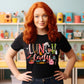 Lunch Lady, Ready to Press DTF Transfer