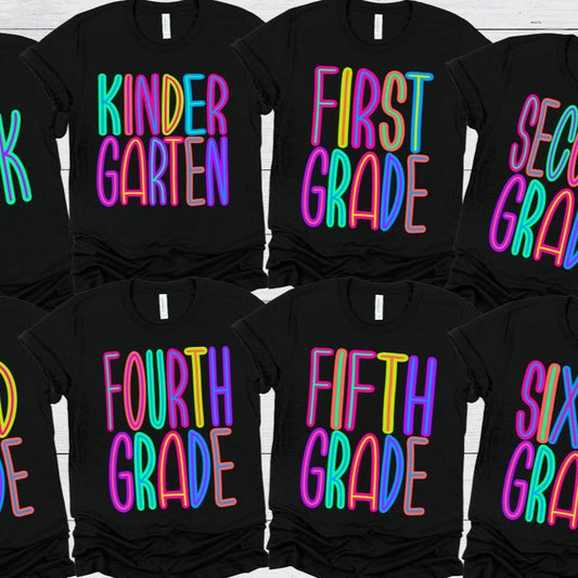 Grade Level, Custom Ready to Press DTF Transfer