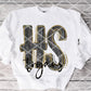 Painted HS Trojans (black) Sublimation or DTF Transfer