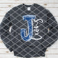 Painted J Lions (white) DTF Transfer