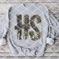 Painted HS Trojans (white) DTF Transfer