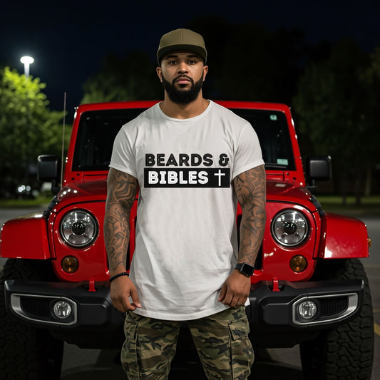Beards and Bibles, Sublimation or DTF Transfer